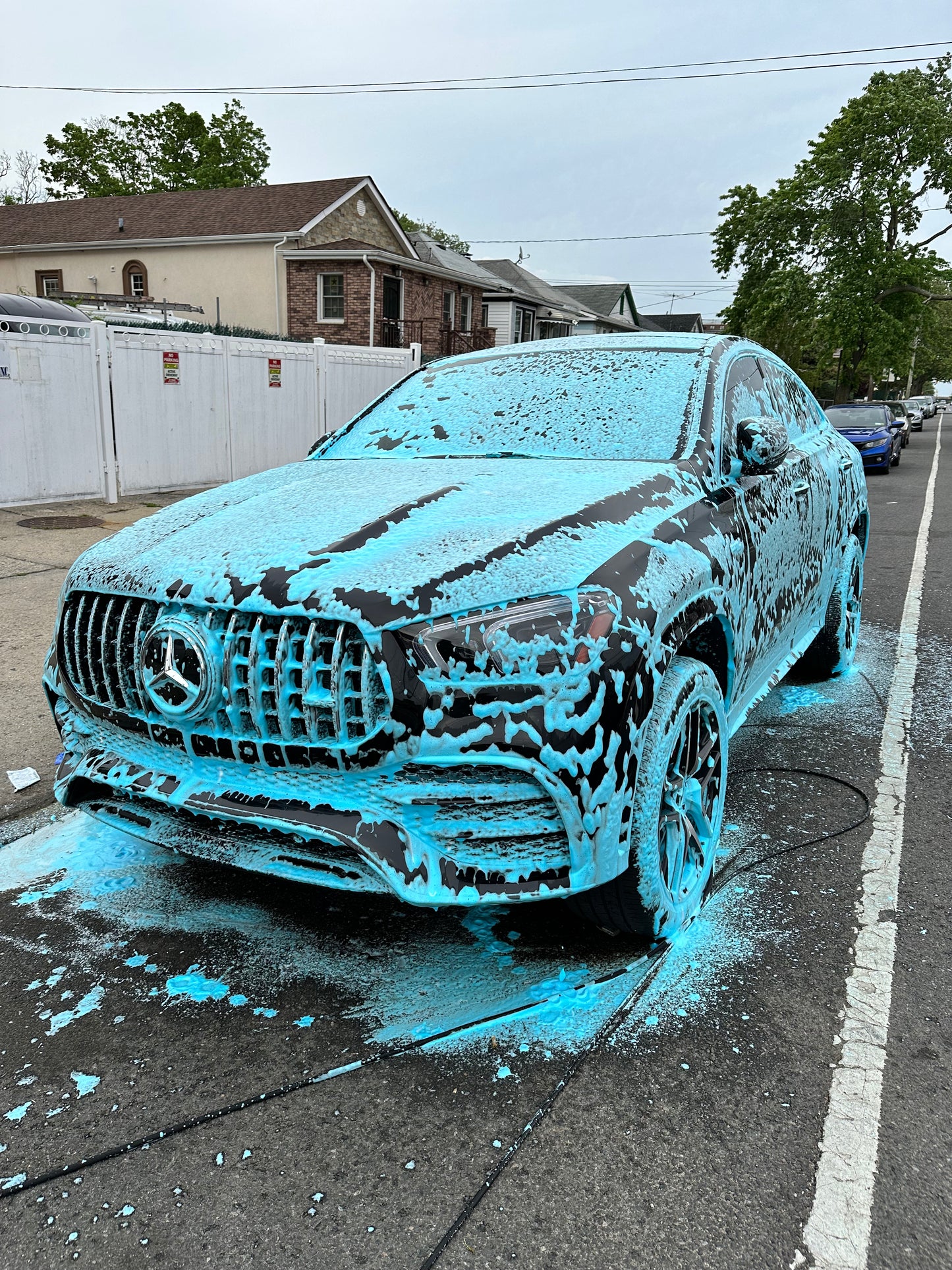 Blue Snow Foam Soap - 1 Gallon