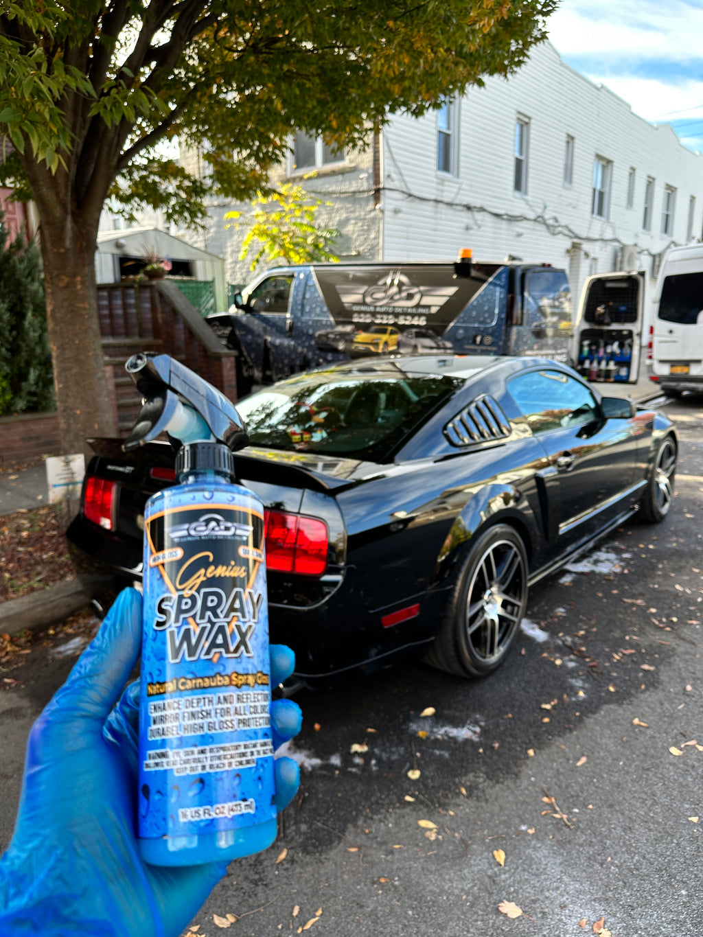 Genius Spray Wax - 16oz