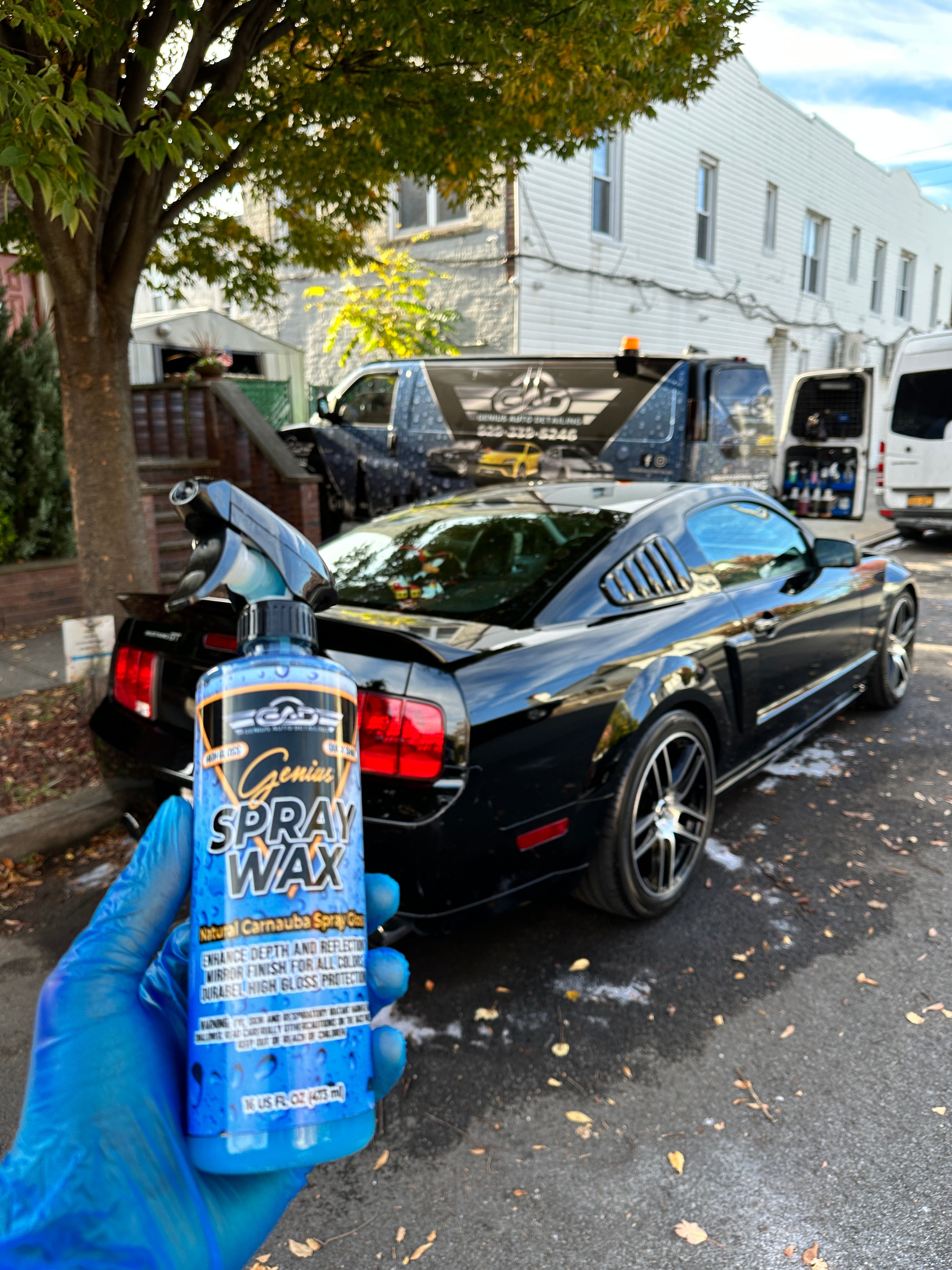 Genius Spray Wax - 16oz